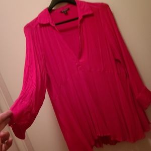 Roman's plus size collar blouse